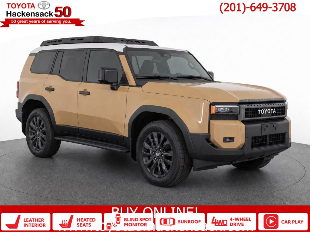 Trail Dust/Gray Scape Roof 2026 Toyota Land Cruiser 4WD SUV / Crossover Four-Wheel Drive 8-Speed Automatic