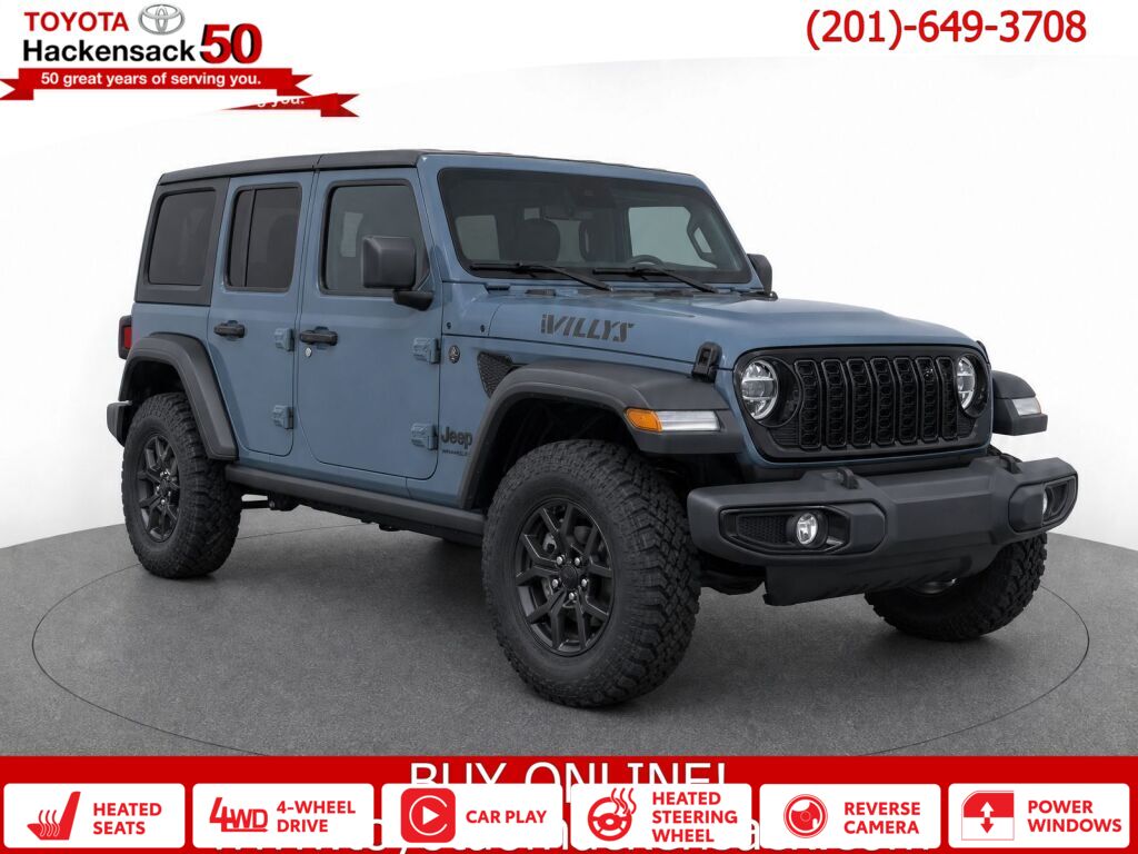 Anvil Clearcoat 2026 Jeep Wrangler SUV / Crossover Four-Wheel Drive 8-Speed Automatic