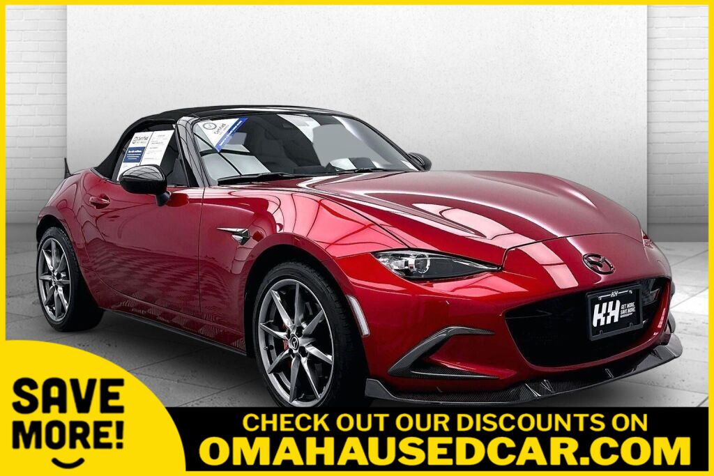 Soul Red Crystal Metallic 2021 Mazda MX-5 Miata Convertible Rear-Wheel Drive Automatic