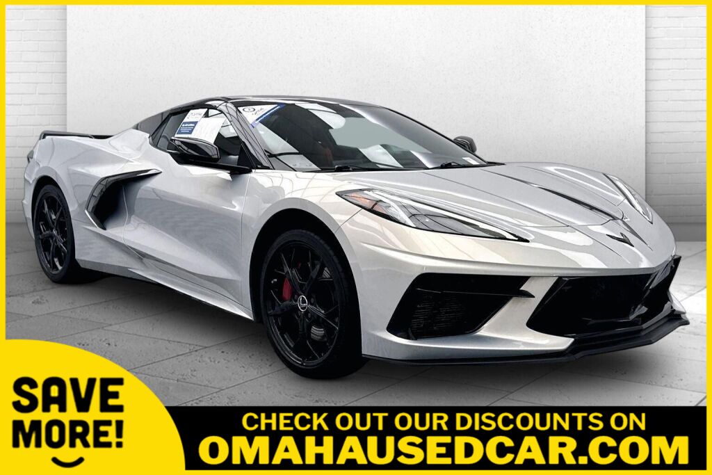Silver Flare Metallic 2021 Chevrolet Corvette Convertible Rear-Wheel Drive 8-Speed Automatic