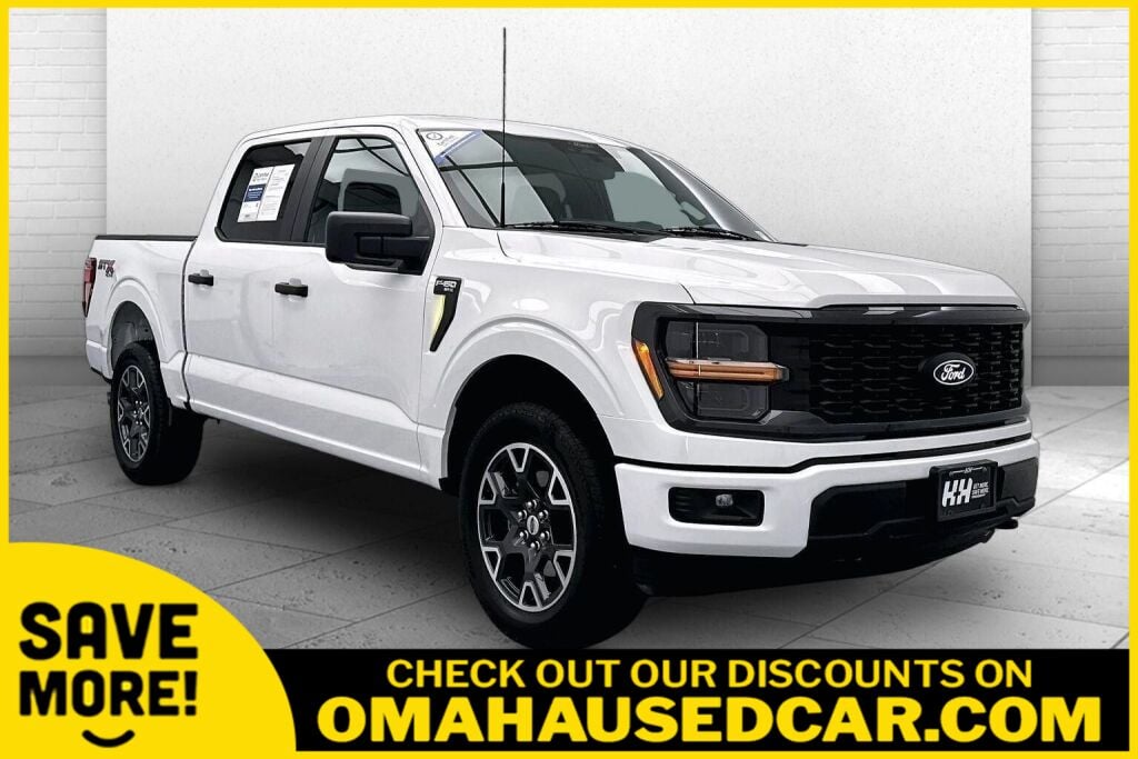 Oxford White 2024 Ford F-150 Pickup Truck Four-Wheel Drive Automatic