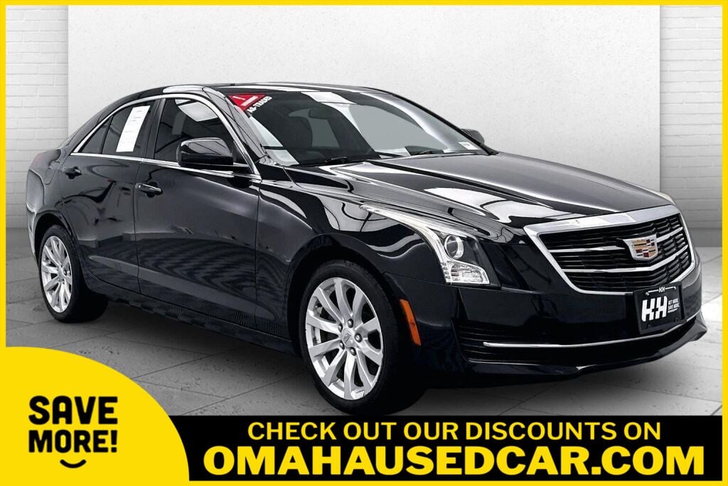 Black Raven 2017 Cadillac ATS Sedan All-Wheel Drive 8-Speed Automatic