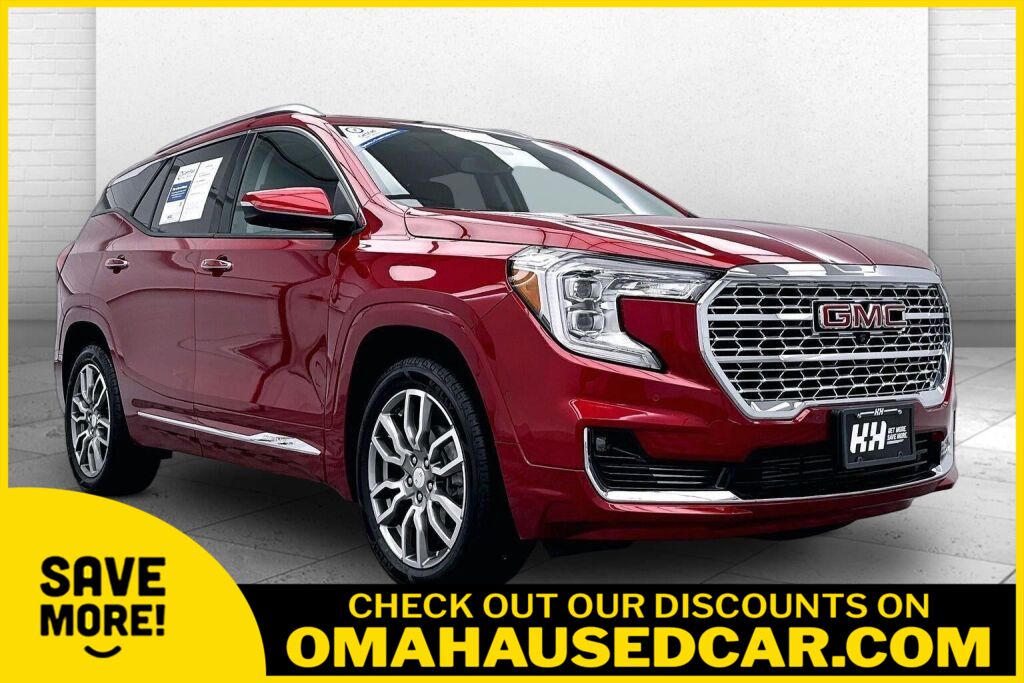 Volcanic Red Tintcoat 2024 GMC Terrain SUV / Crossover All-Wheel Drive 9-Speed Automatic
