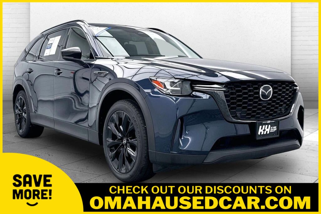 Deep Crystal Blue Mica 2025 Mazda CX-90 SUV / Crossover All-Wheel Drive 8-Speed Automatic