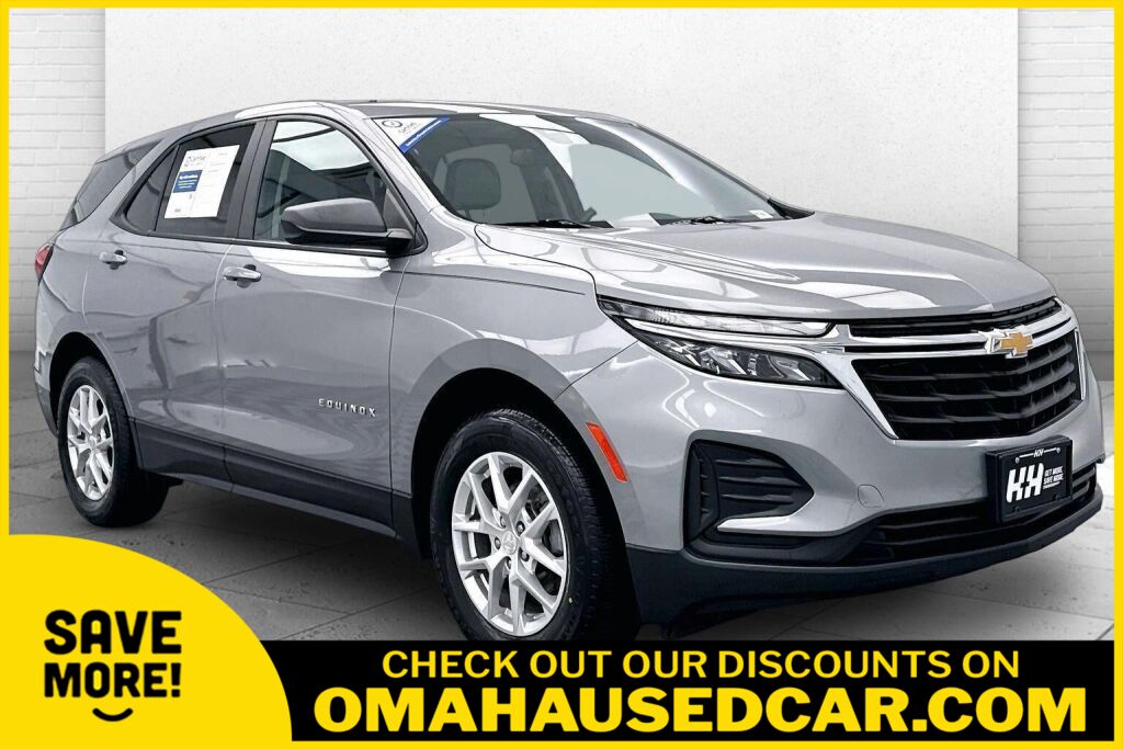 Sterling Gray Metallic 2023 Chevrolet Equinox SUV / Crossover Four-Wheel Drive 6-Speed Automatic