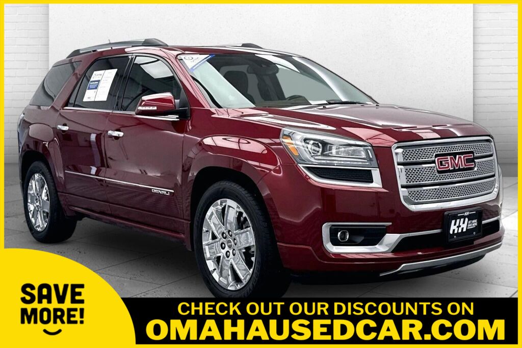 Crimson Red Tintcoat 2016 GMC Acadia SUV / Crossover All-Wheel Drive 6-Speed Automatic