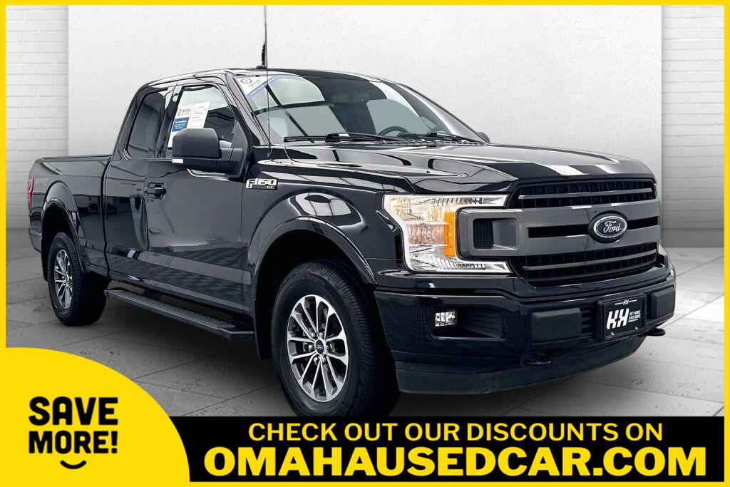 Shadow Black 2018 Ford F-150 Pickup Truck Four-Wheel Drive 6-Speed Automatic