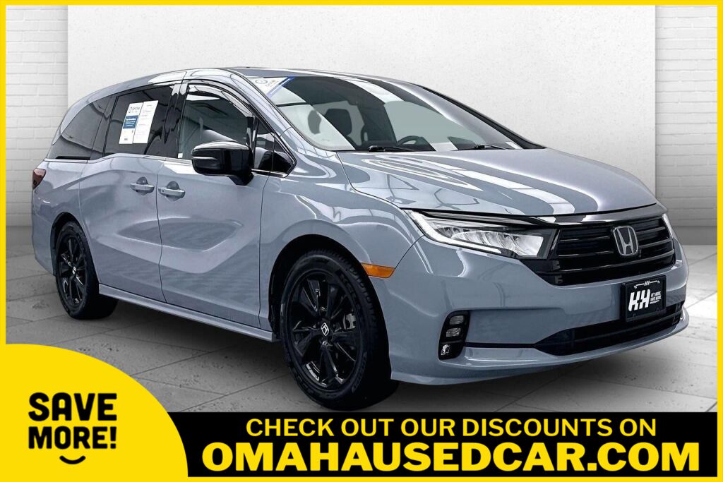 Sonic Gray Pearl 2024 Honda Odyssey Minivan Front-Wheel Drive Automatic