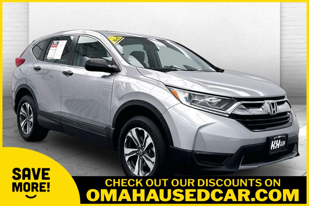 Lunar Silver Metallic 2018 Honda CR-V SUV / Crossover All-Wheel Drive Continuously Variable Transmission