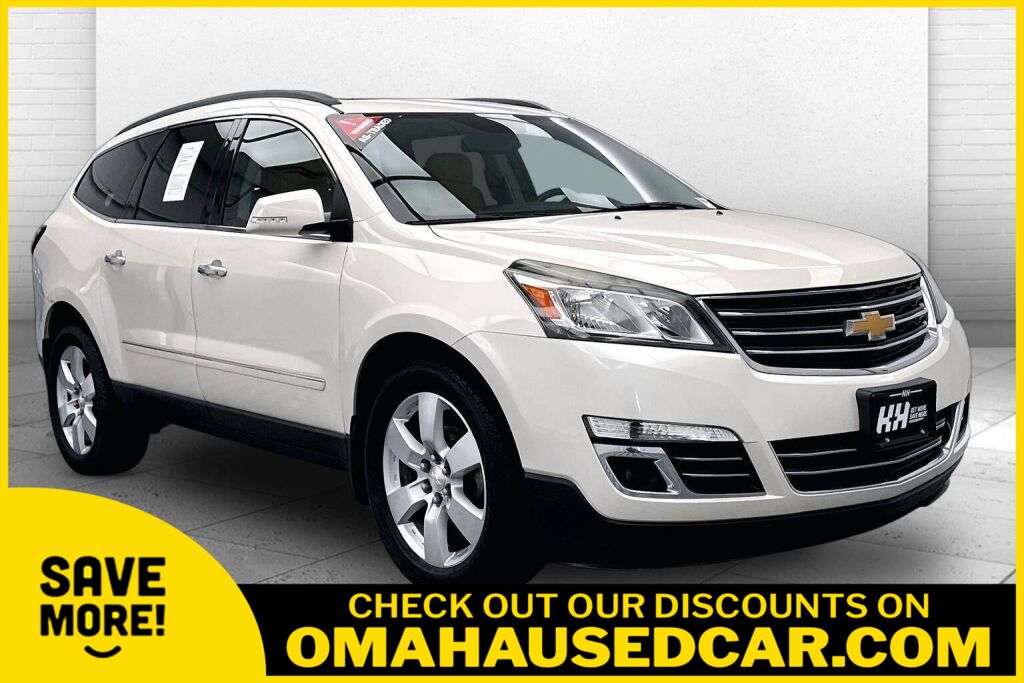 White Diamond Tricoat 2013 Chevrolet Traverse SUV / Crossover All-Wheel Drive 6-Speed Automatic
