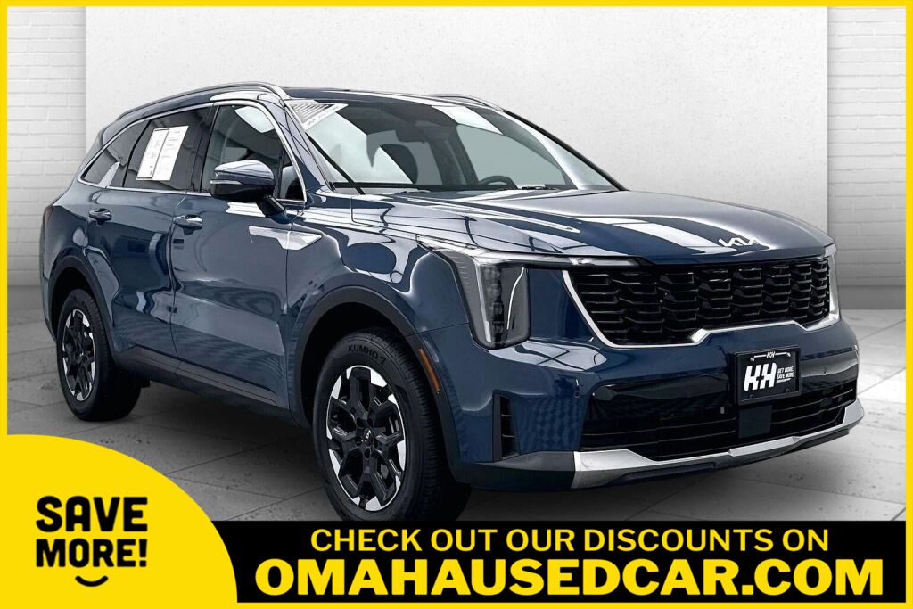 Midnight Lake Blue 2025 Kia Sorento SUV / Crossover All-Wheel Drive 