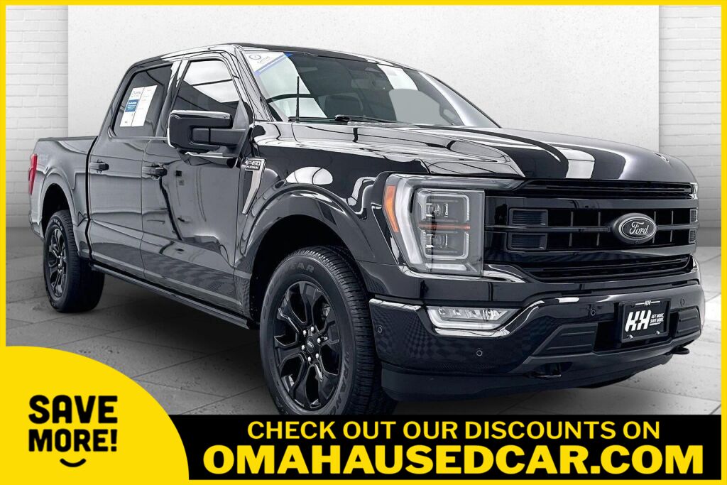 Agate Black Metallic 2023 Ford F-150 Pickup Truck Four-Wheel Drive Automatic