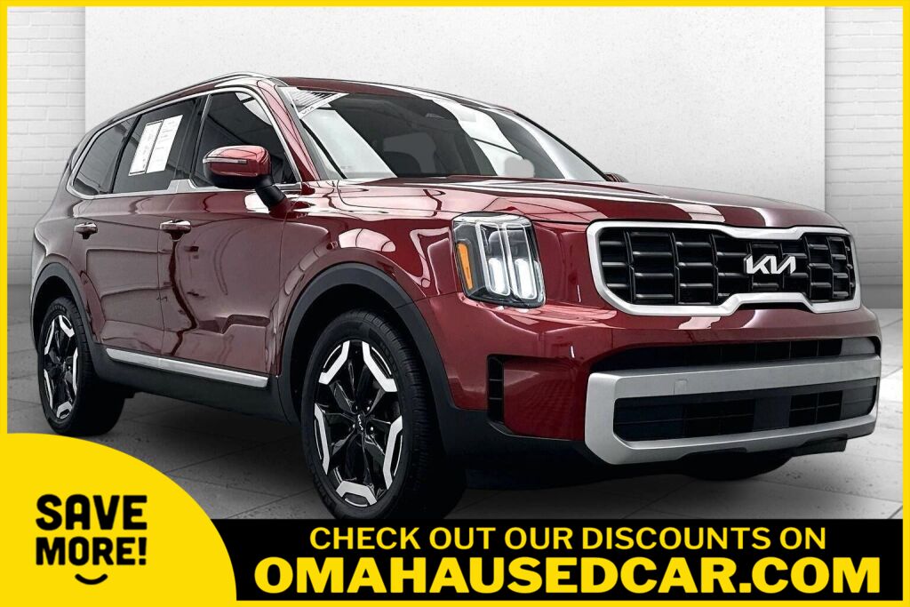 Dawning Red 2023 Kia Telluride SUV / Crossover All-Wheel Drive Automatic