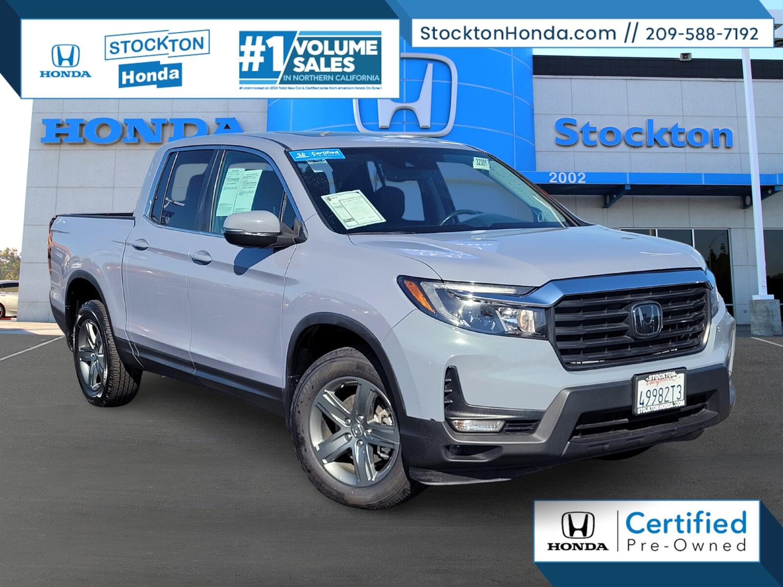 2023 Honda Ridgeline RTL photo 2