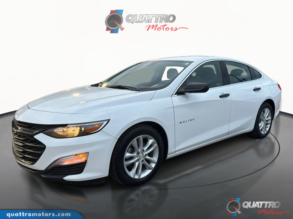 Summit White 2020 Chevrolet Malibu LS FWD Sedan Front-Wheel Drive Continuously Variable Transmission