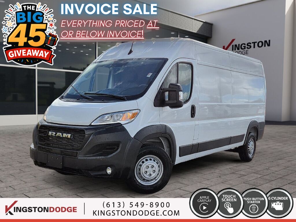 RAM ProMaster 2500 Tradesman 159 High Roof Cargo Van FWD 2026