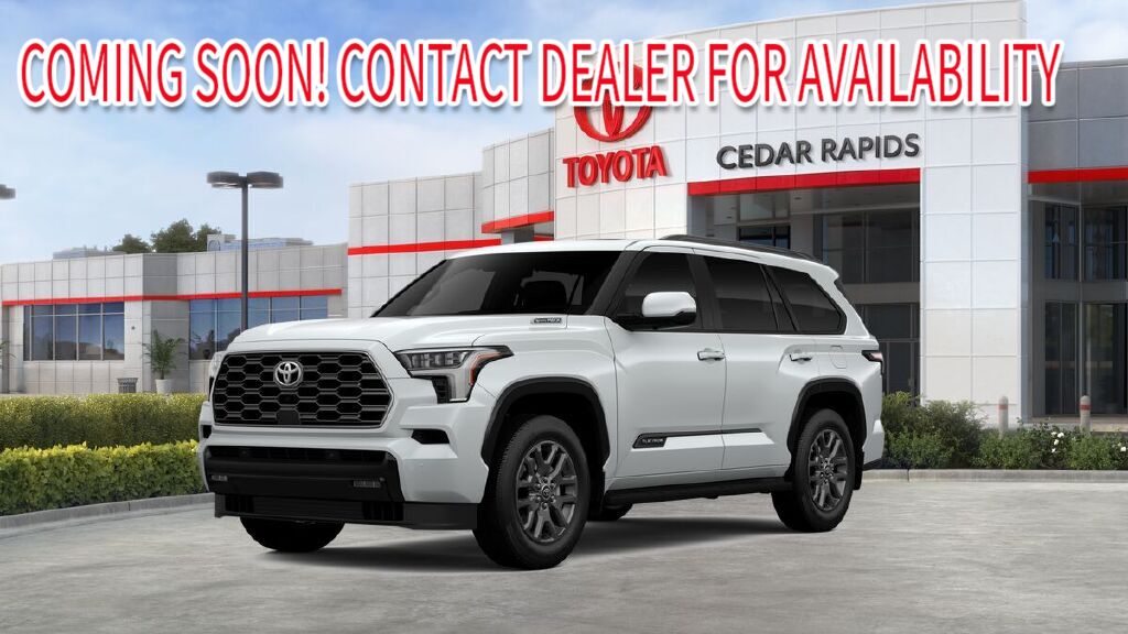 2026 Toyota Sequoia Platinum 4WD