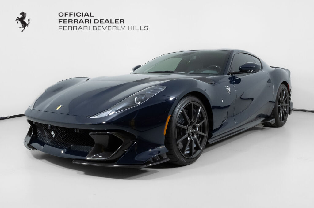 Blu Pozzi 2022 Ferrari 812 Coupe Rear-Wheel Drive 7-Speed Automatic