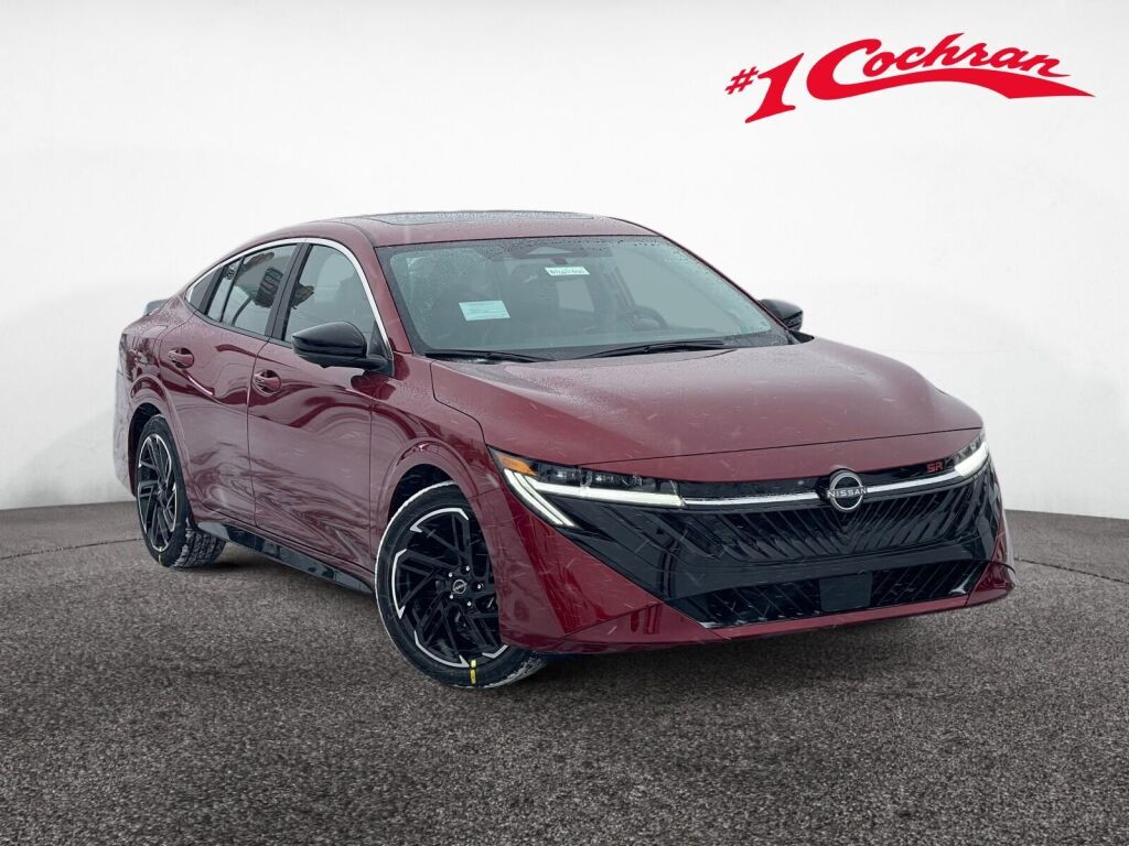 Red (Scarlet Ember Tintcoat) 2026 Nissan Sentra SR FWD Sedan Front-Wheel Drive Continuously Variable Transmission