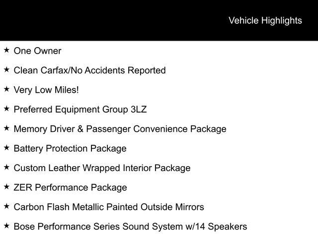 2024 Chevrolet Corvette Z06 3LZ Convertible RWD