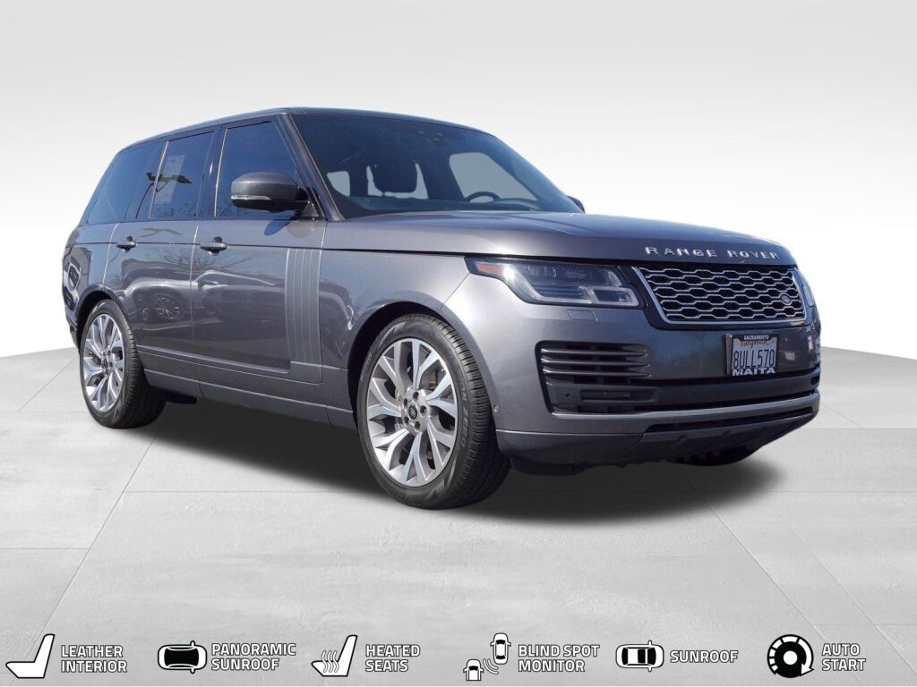 2019 Land Rover Range Rover V6 HSE 4WD