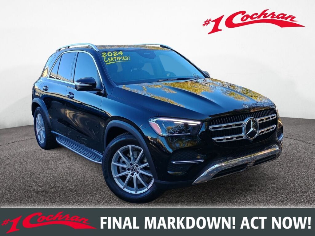 Black 2024 Mercedes-Benz GLE 350 4MATIC SUV / Crossover All-Wheel Drive 9-Speed Automatic