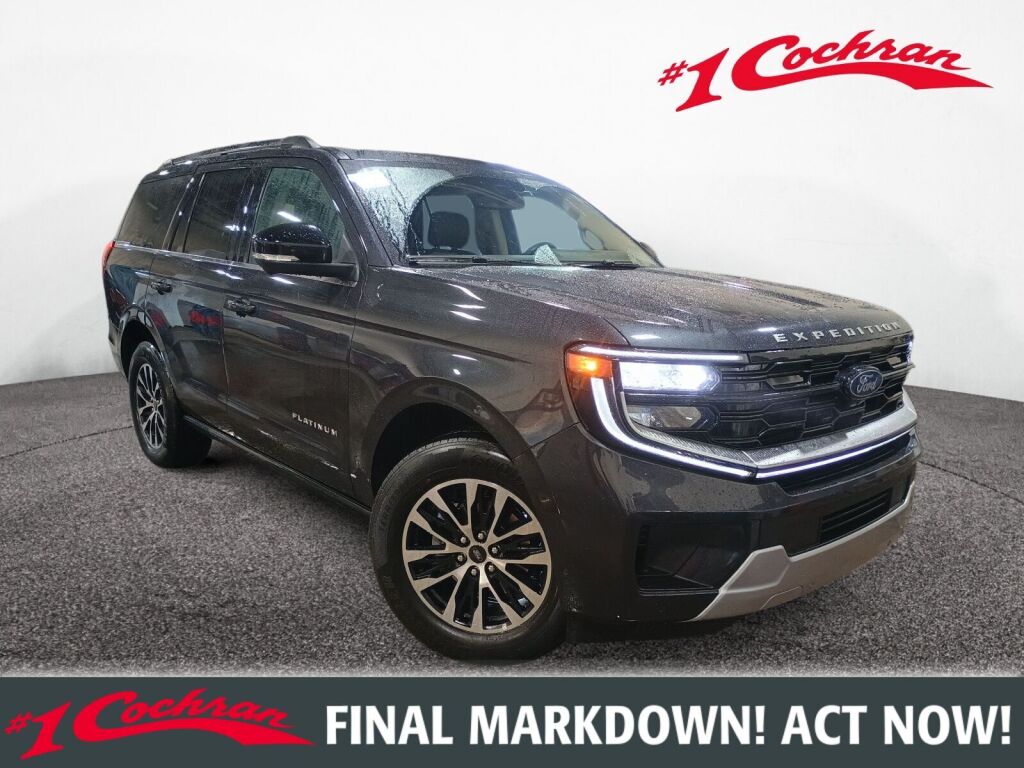 Dark Matter Gray 2025 Ford Expedition Platinum 4WD SUV / Crossover Four-Wheel Drive Automatic
