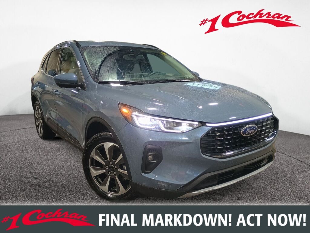 Vapor Blue 2025 Ford Escape Hybrid Platinum AWD SUV / Crossover All-Wheel Drive Automatic