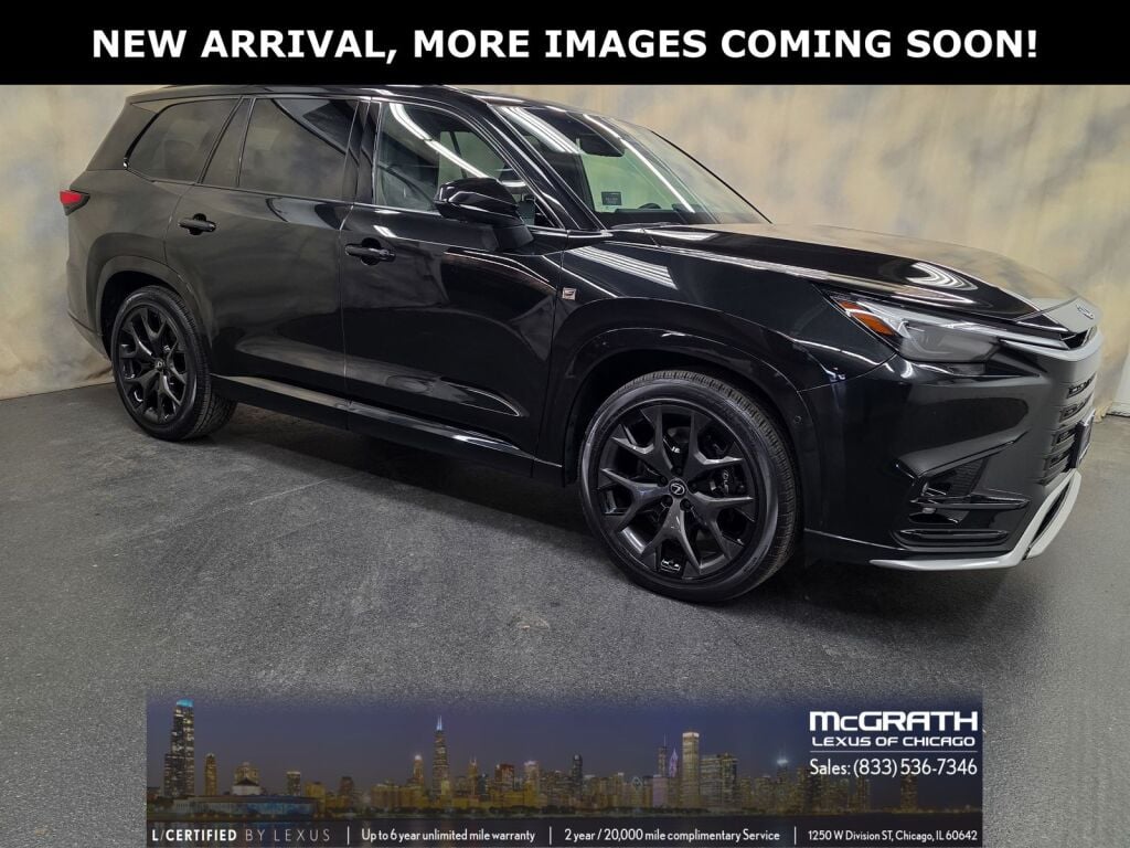 Black (Caviar) 2024 Lexus TX Hybrid 500h F SPORT Performance Luxury AWD SUV / Crossover All-Wheel Drive 6-Speed Automatic