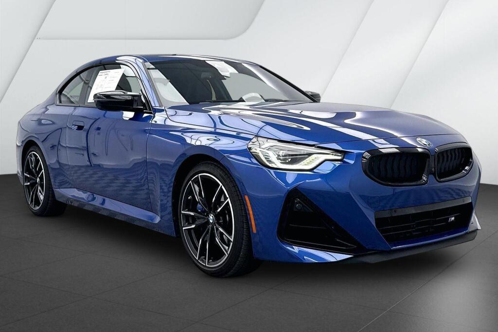 Portimao Blue Metallic 2025 BMW 2 Series M240i Coupe xDrive Coupe All-Wheel Drive Automatic