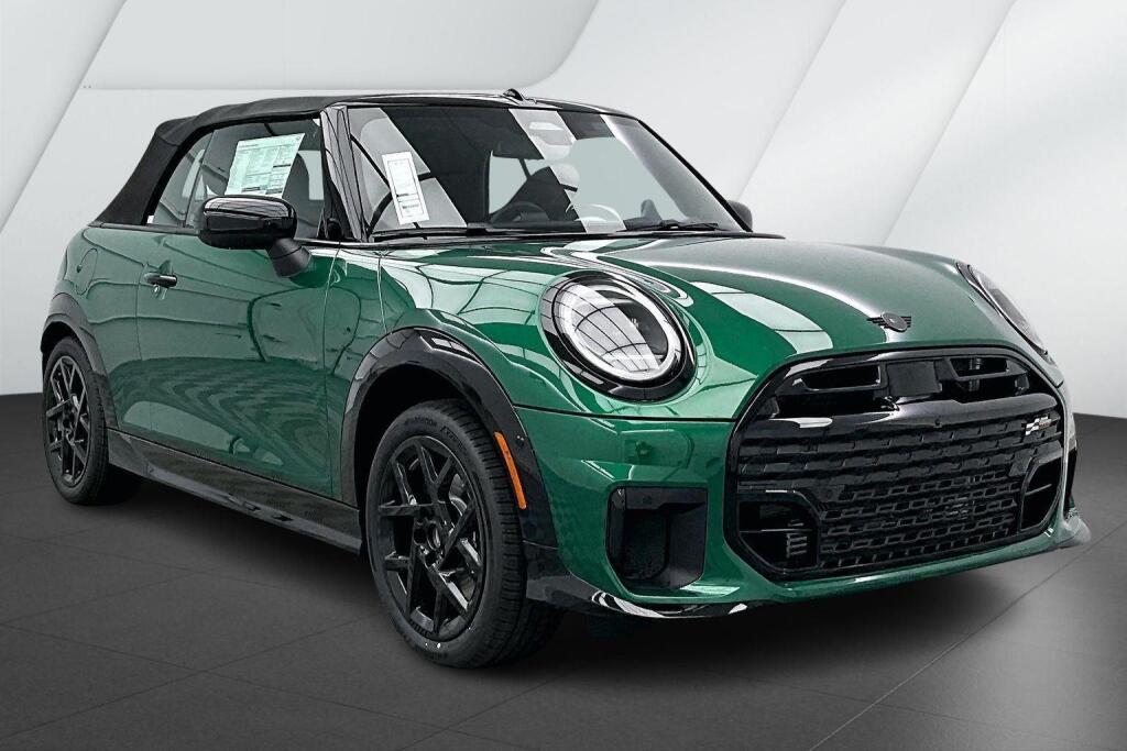 British Racing Green IV Metallic 2026 MINI Cooper S Convertible FWD Convertible Front-Wheel Drive 7-Speed Dual Clutch