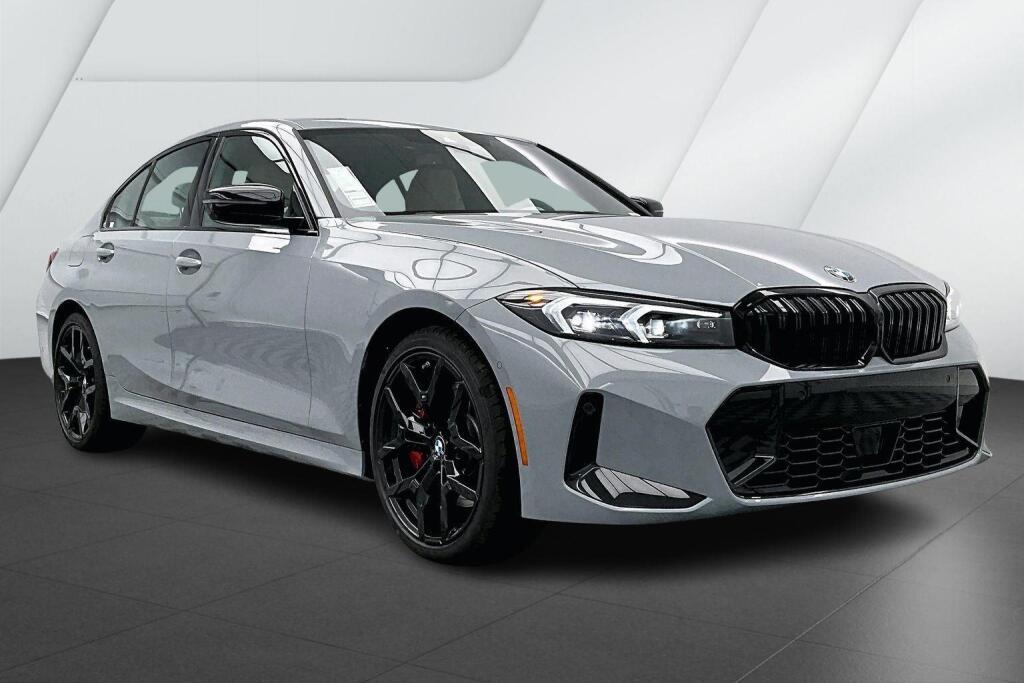 Gray (Brooklyn Grey Metallic) 2026 BMW 3 Series 330i xDrive Sedan All-Wheel Drive Automatic