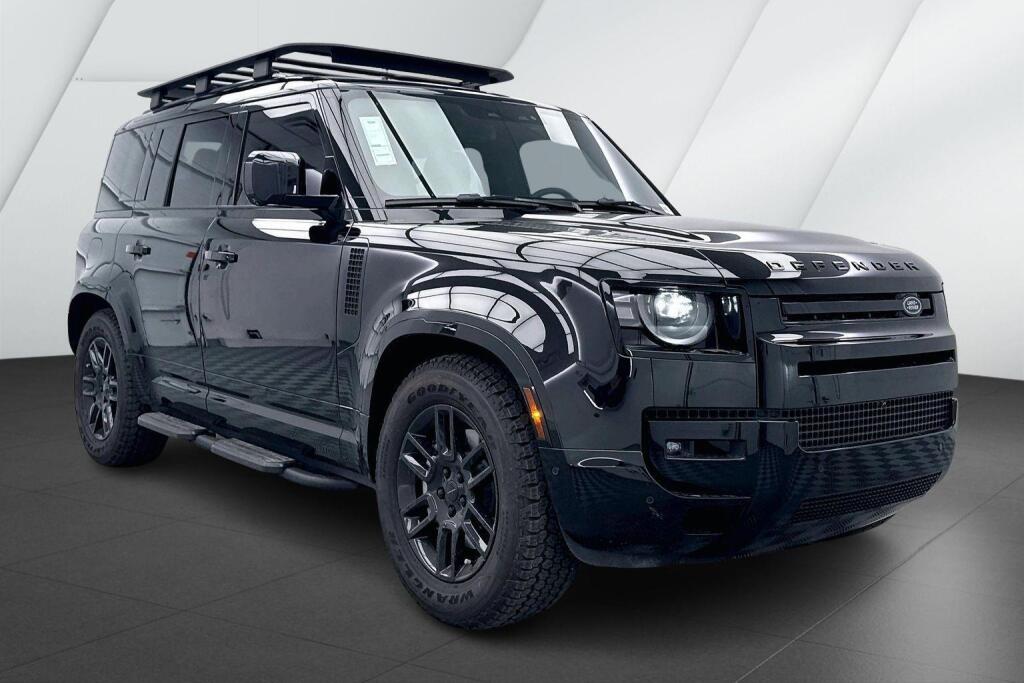 Santorini Black Metallic 2026 Land Rover Defender 110 P400 X-Dynamic SE AWD SUV / Crossover All-Wheel Drive Automatic