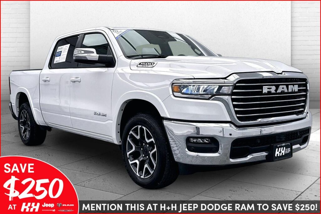 2025 RAM 1500 Laramie Crew Cab 4WD Pickup Truck Four-Wheel Drive