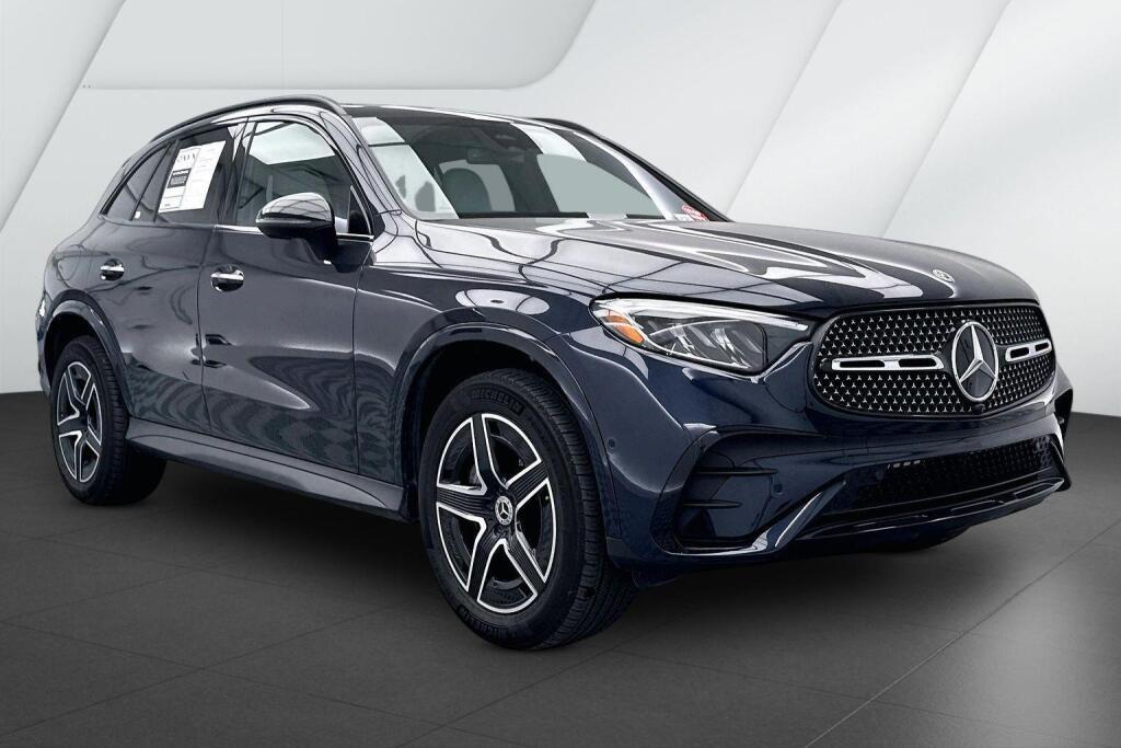 Nautical Blue Metallic 2024 Mercedes-Benz GLC 300 4MATIC SUV / Crossover All-Wheel Drive Automatic