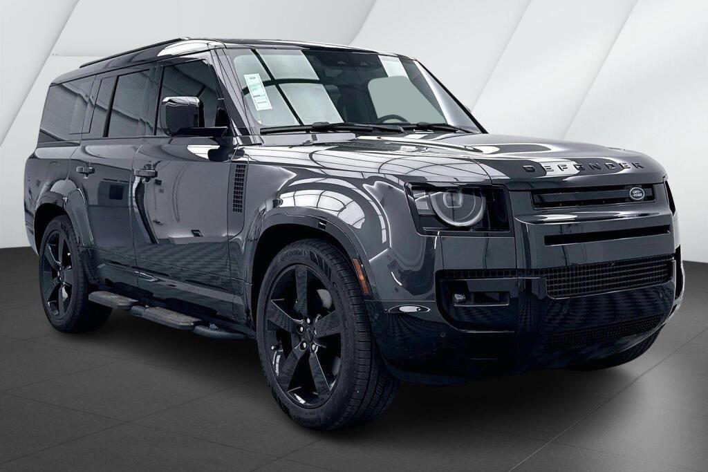 Gray (Carpathian Grey Premium Metallic) 2026 Land Rover Defender 130 P400 X-Dynamic SE AWD SUV / Crossover All-Wheel Drive Automatic
