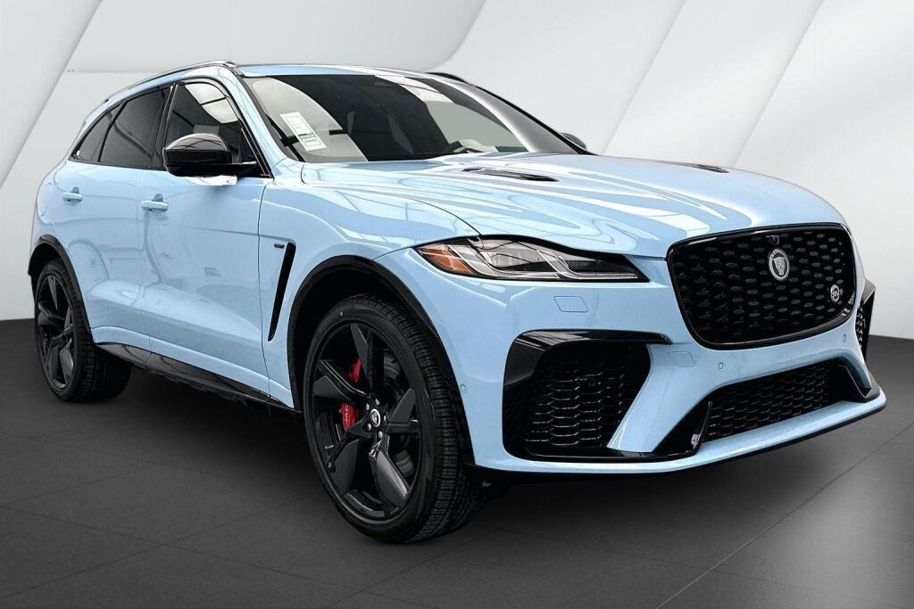 Velocity Blue SV Bespoke Ultra Metallic Gloss 2026 Jaguar F-PACE SVR 575 EDITION AWD SUV / Crossover All-Wheel Drive Automatic