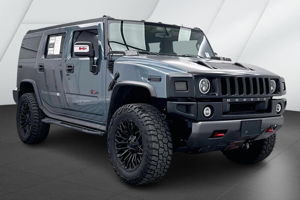 Slate Blue Metallic 2008 Hummer H2 SUV / Crossover 6-Speed Automatic