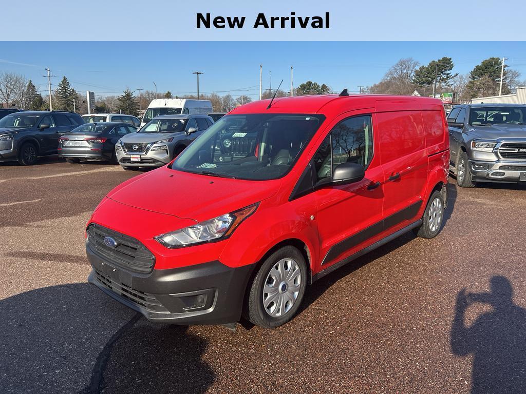 Race Red 2022 Ford Transit Connect Cargo XL LWB FWD with Rear Cargo Doors Van Front-Wheel Drive 8-Speed Automatic