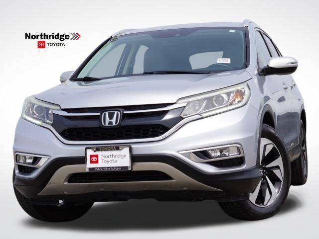 Alabaster Silver Metallic 2016 Honda CR-V Touring FWD SUV / Crossover Front-Wheel Drive Continuously Variable Transmission