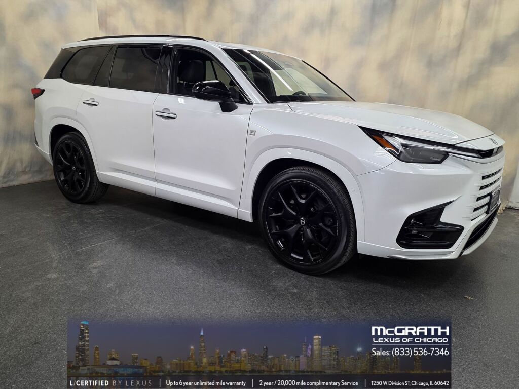 White (Wind Chill Pearl) 2025 Lexus TX 350 F SPORT Handling AWD SUV / Crossover All-Wheel Drive 8-Speed Automatic