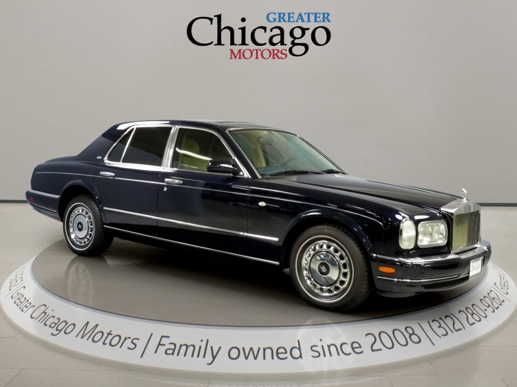 Black 2000 Rolls-Royce Silver Seraph Sedan Sedan Rear-Wheel Drive Automatic