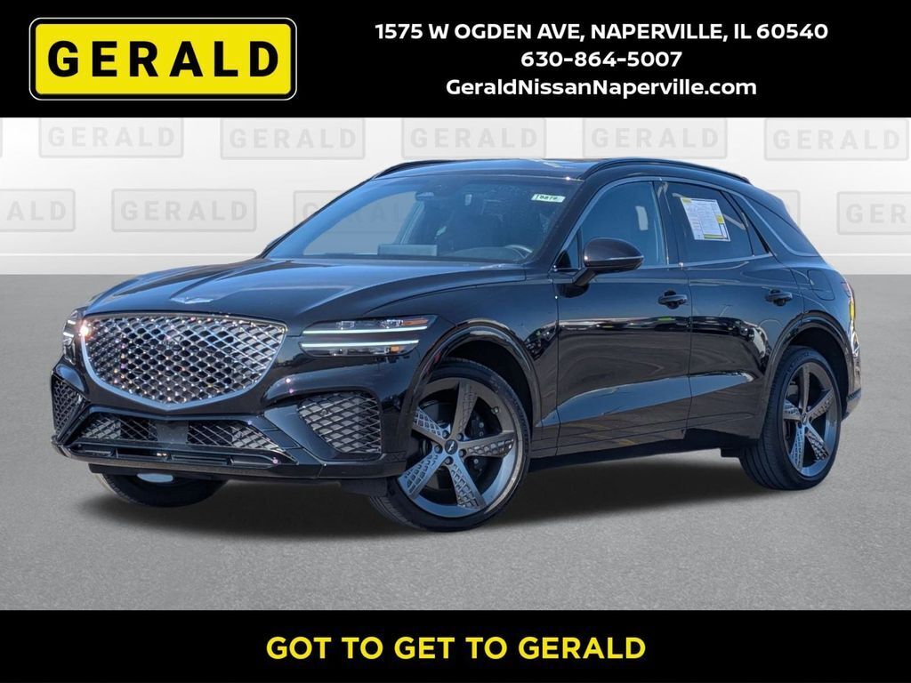 Vik Black 2025 Genesis GV70 3.5T Sport AWD SUV / Crossover All-Wheel Drive 8-Speed Automatic