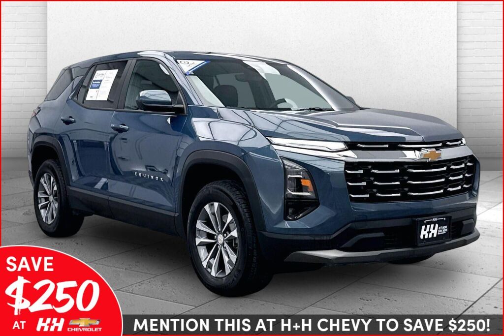Lakeshore Blue Metallic 2026 Chevrolet Equinox LT AWD SUV / Crossover Four-Wheel Drive 8-Speed Automatic