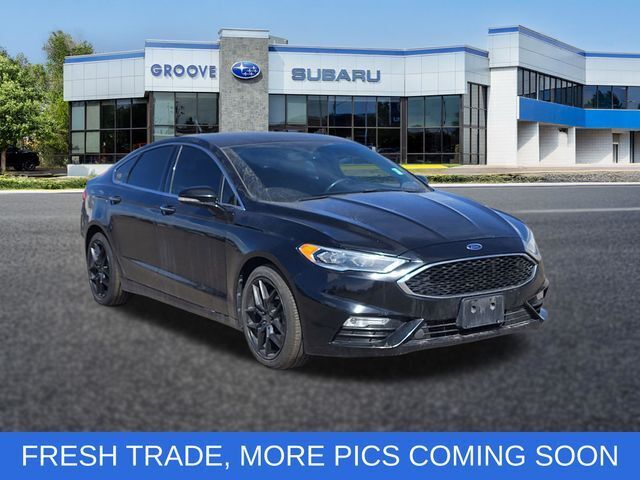 Shadow Black 2017 Ford Fusion Sport AWD Sedan All-Wheel Drive 6-Speed Automatic