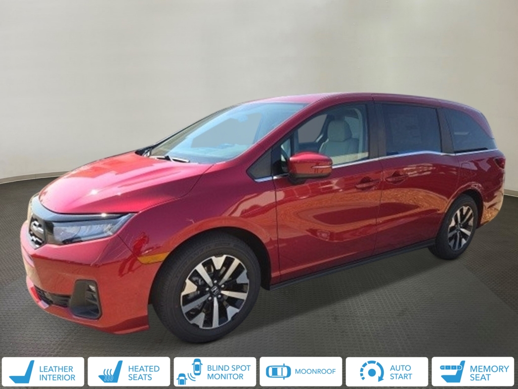Radiant Red Metallic II 2026 Honda Odyssey EX-L FWD Minivan Front-Wheel Drive Automatic