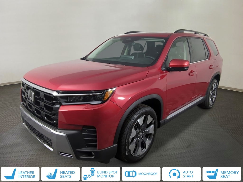 Radiant Red Metallic II 2026 Honda Pilot Elite AWD SUV / Crossover All-Wheel Drive Automatic