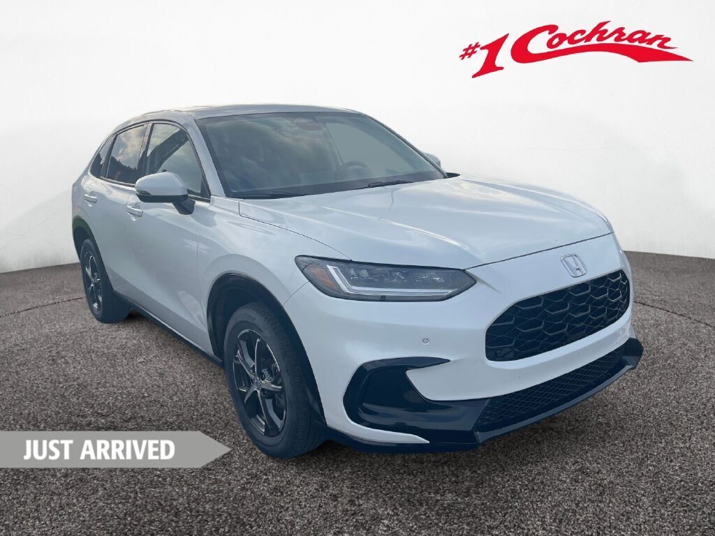 Platinum White Pearl 2024 Honda HR-V EX-L AWD SUV / Crossover All-Wheel Drive Continuously Variable Transmission