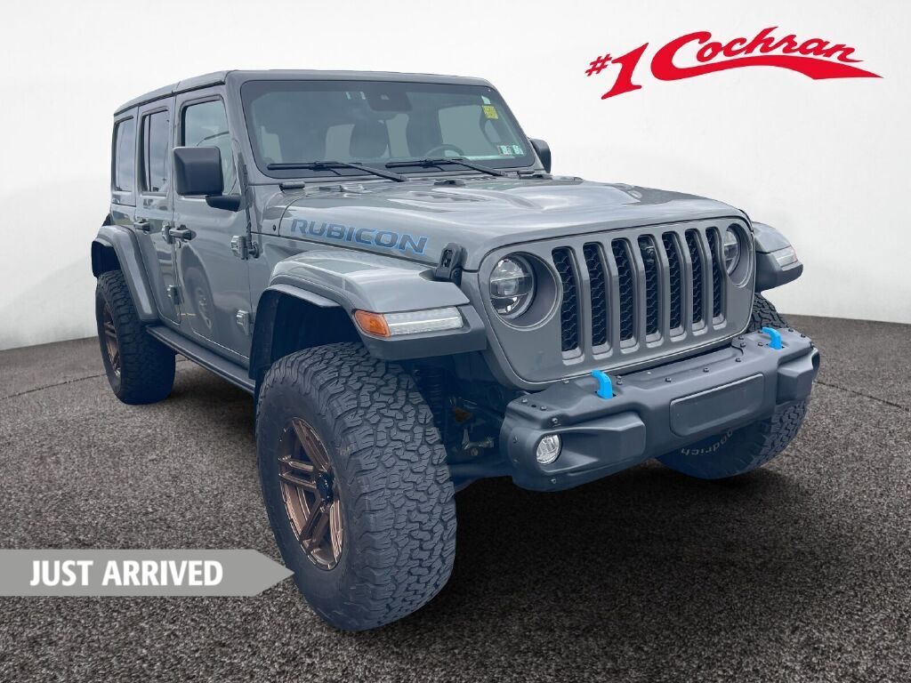 Sting-Gray Clearcoat 2021 Jeep Wrangler 4xe Rubicon 4WD SUV / Crossover Four-Wheel Drive 8-Speed Automatic