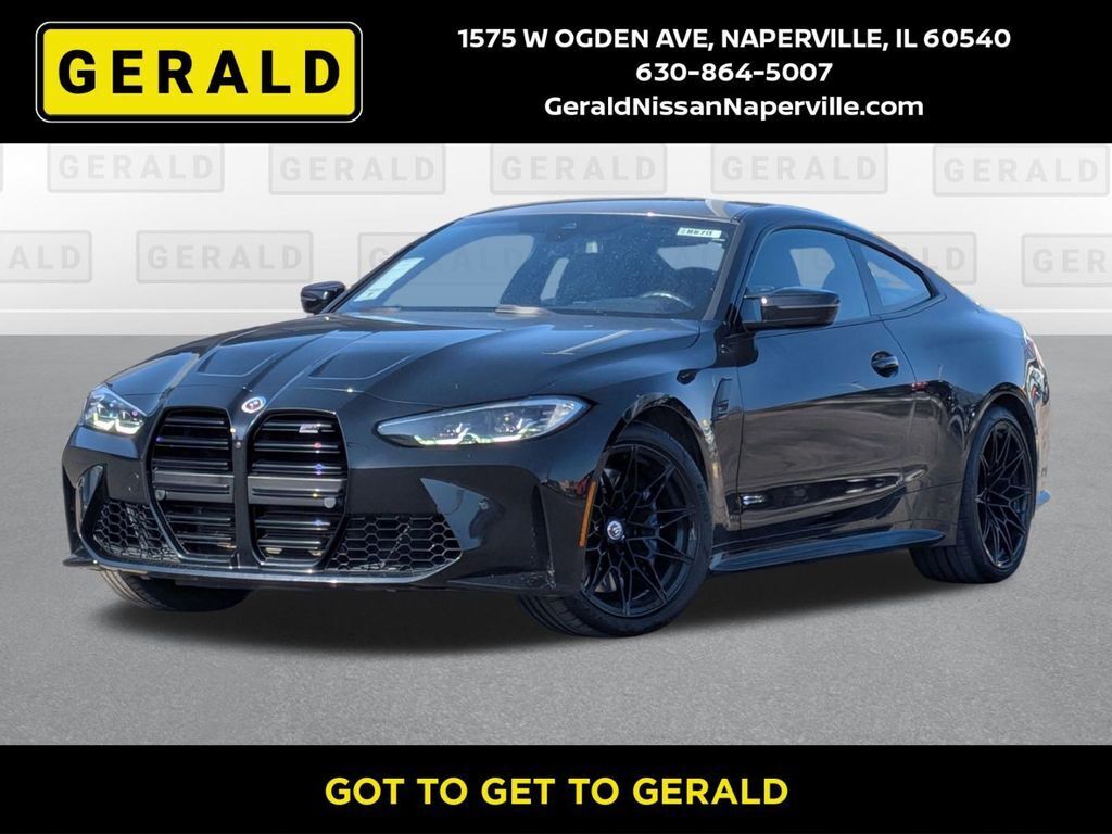 Black Sapphire Metallic 2023 BMW M4 Competition xDrive Coupe AWD Coupe All-Wheel Drive 8-Speed Automatic